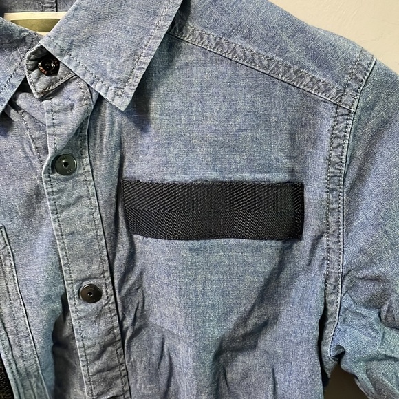 G-Star Raw Button Up Military Cargo Style Shirt - Picture 4 of 11